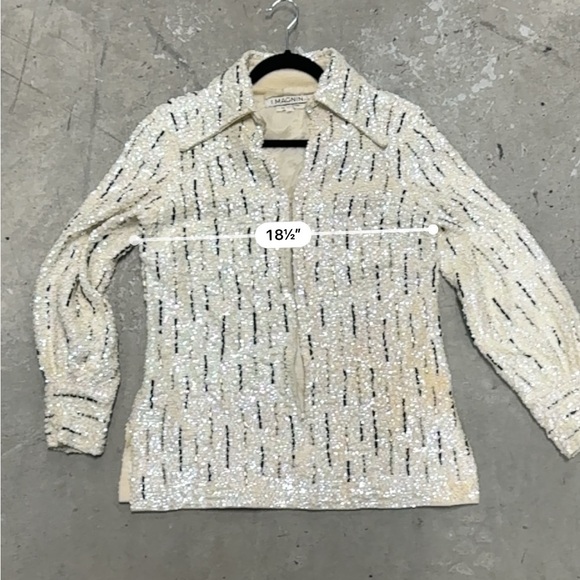 Vintage I. Magnin & Co. Men’s 70’s Sequin Disco Shirt